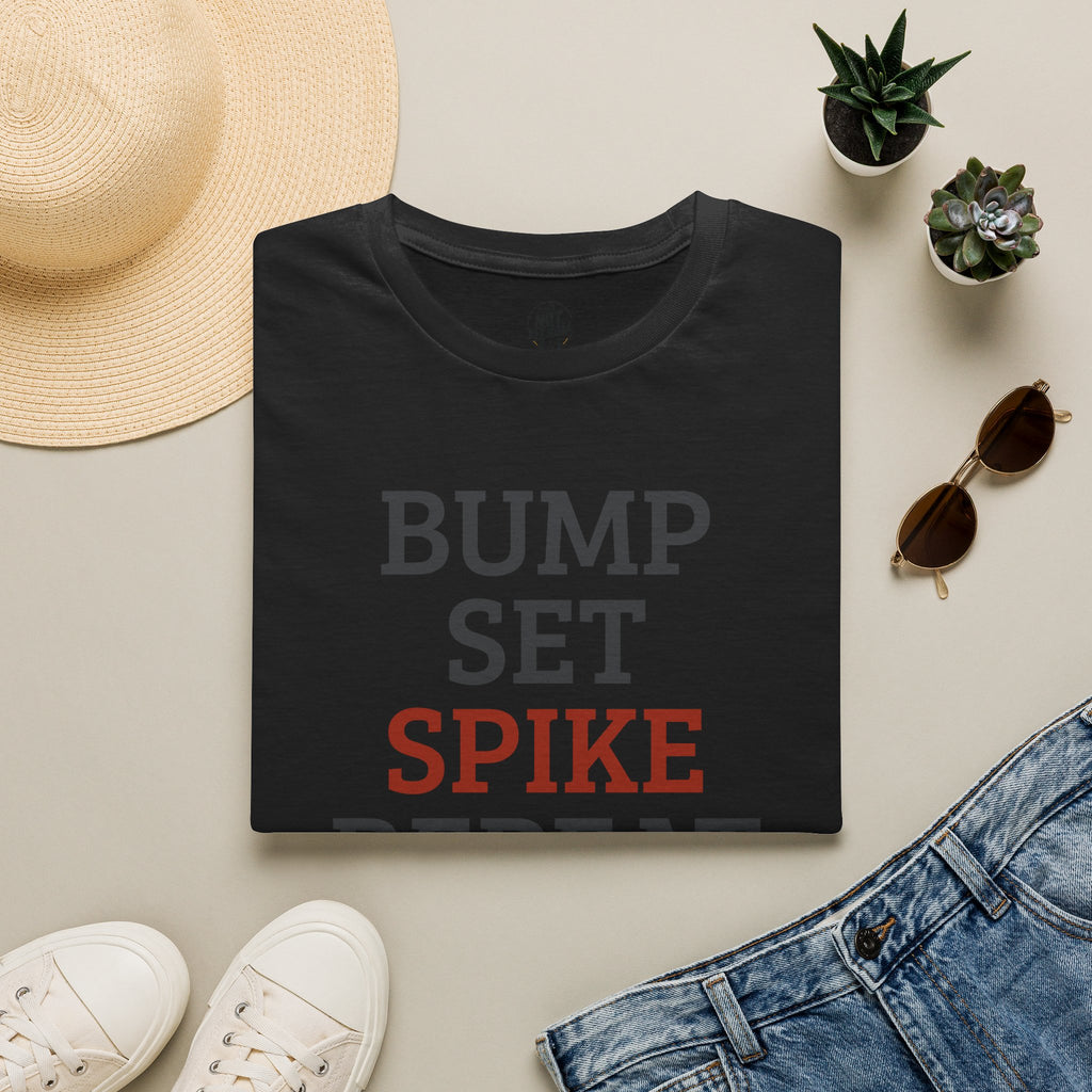Bump Set Spike Repeat Volleyball T-Shirt