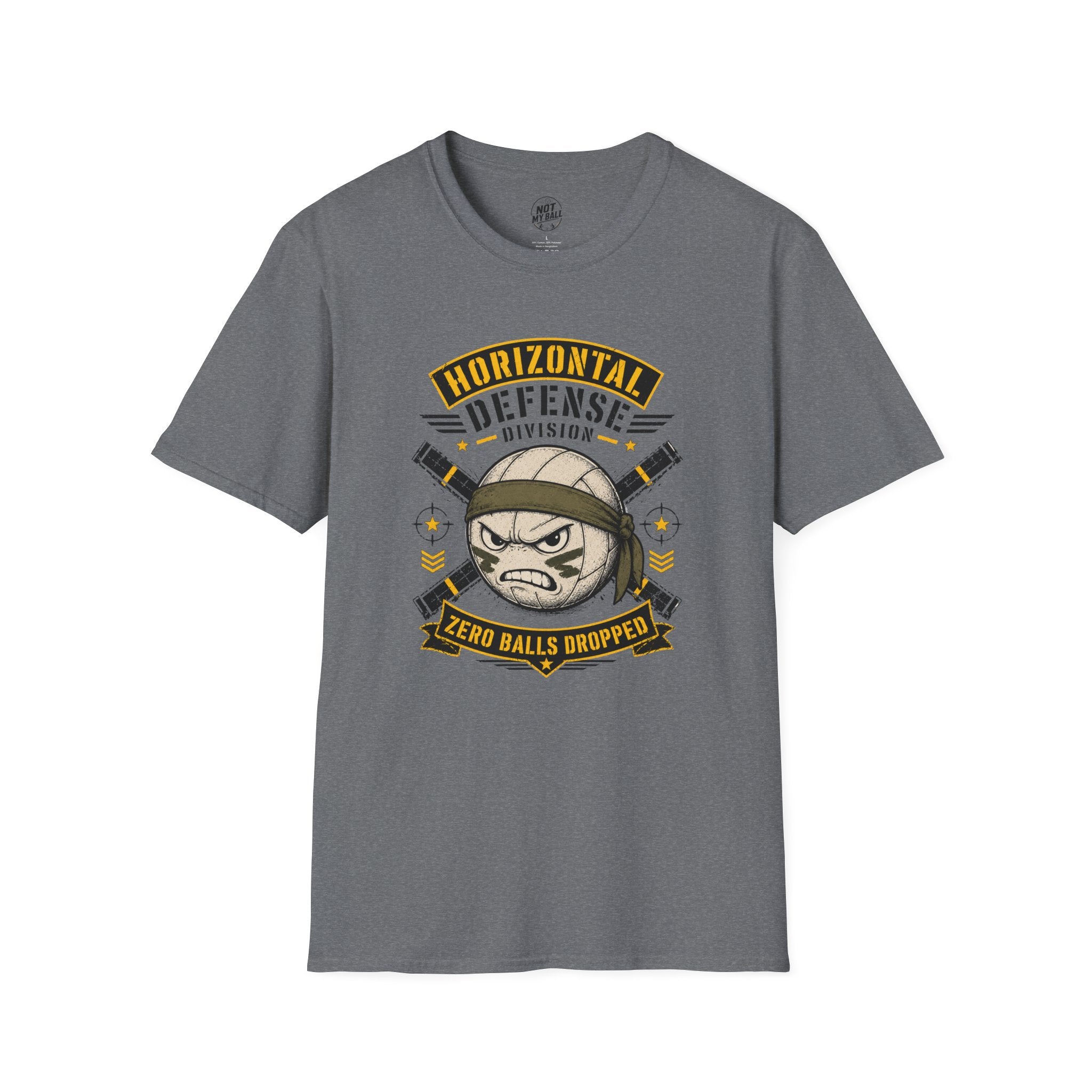 Horizontal Defense Volleyball T-Shirt