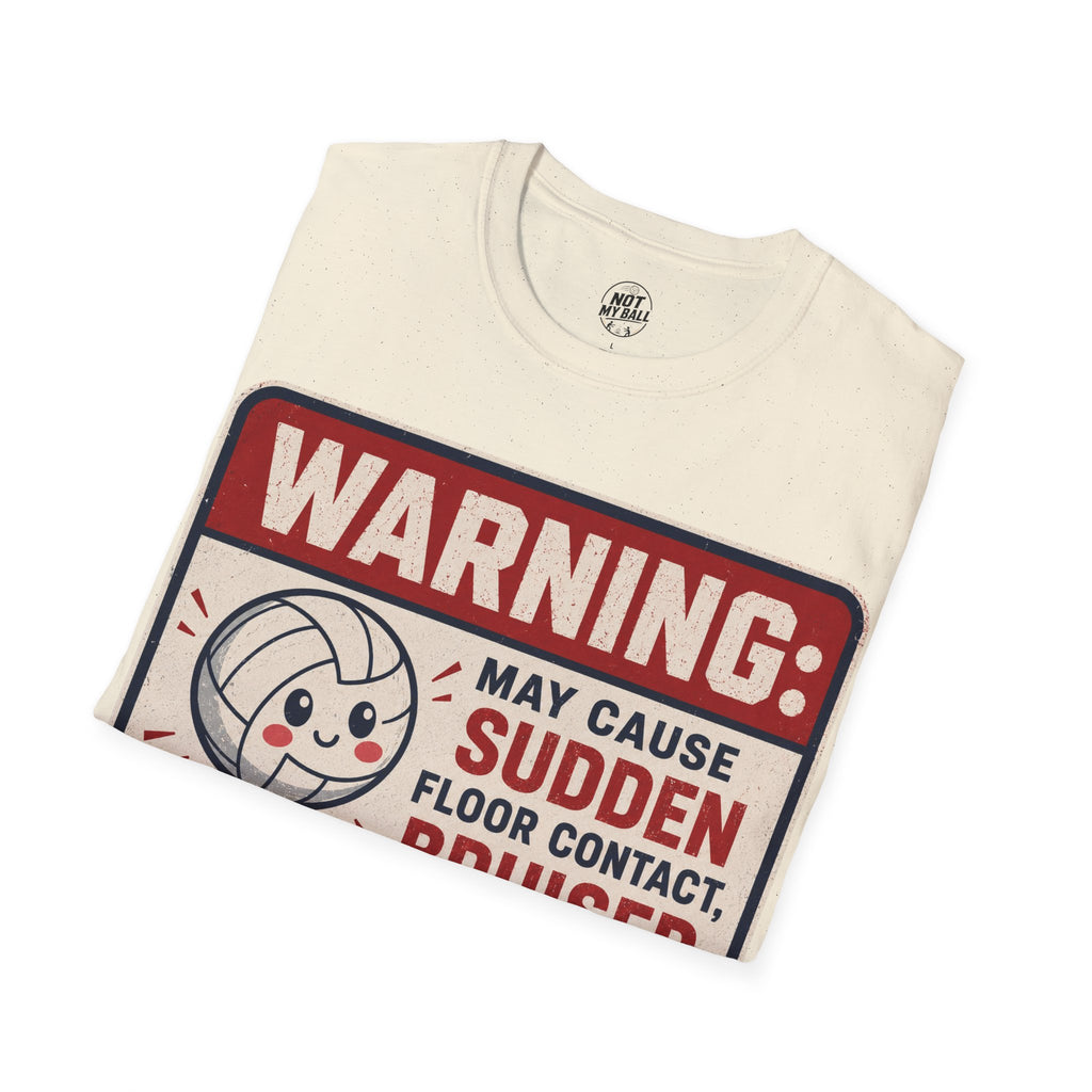 Lollipop Warning Volleyball T-Shirt