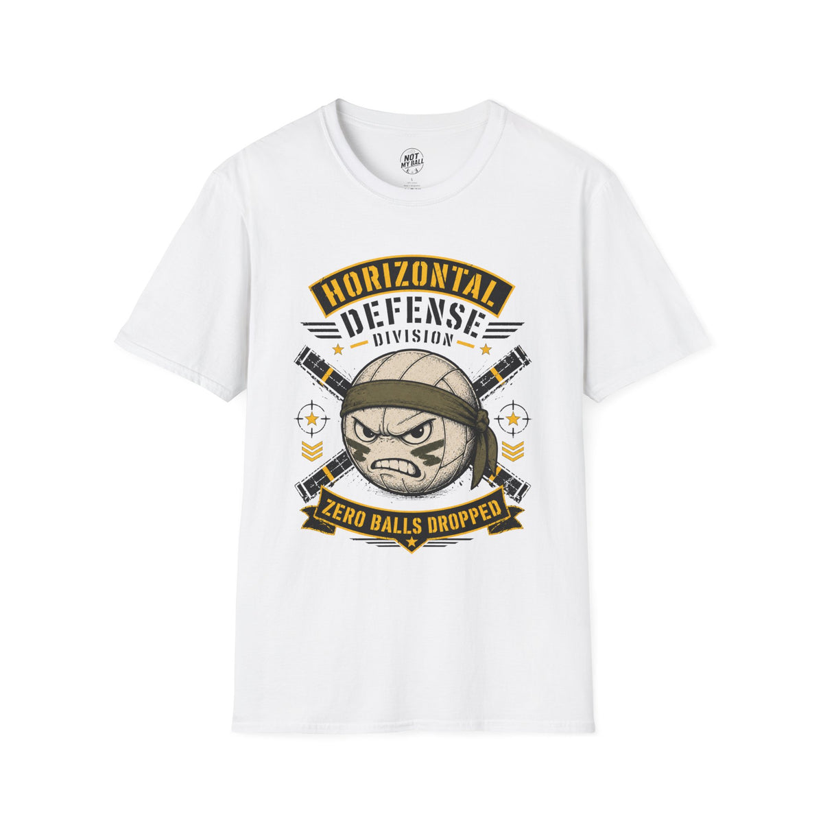 Horizontal Defense Volleyball T-Shirt