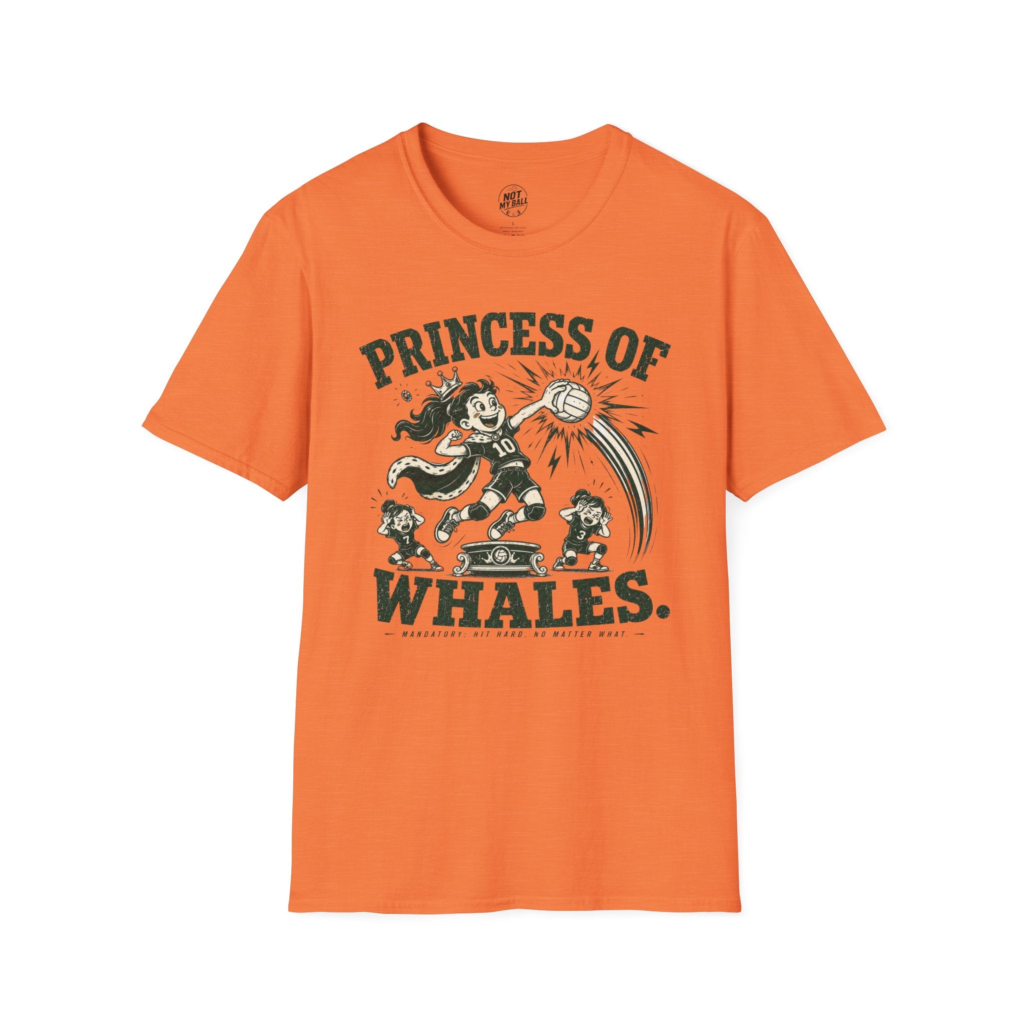 Princess of Whales 2 Volleyball T-Shirt
