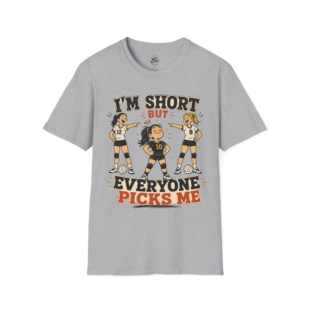 Short But Picked Volleyball T-Shirt