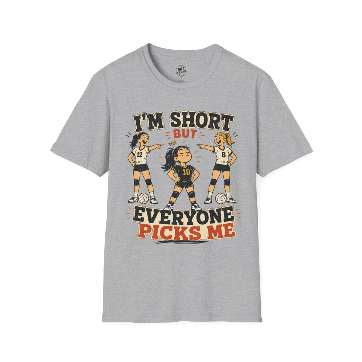 Short But Picked Volleyball T-Shirt