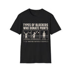 Types Of Blockers Volleyball T-Shirt