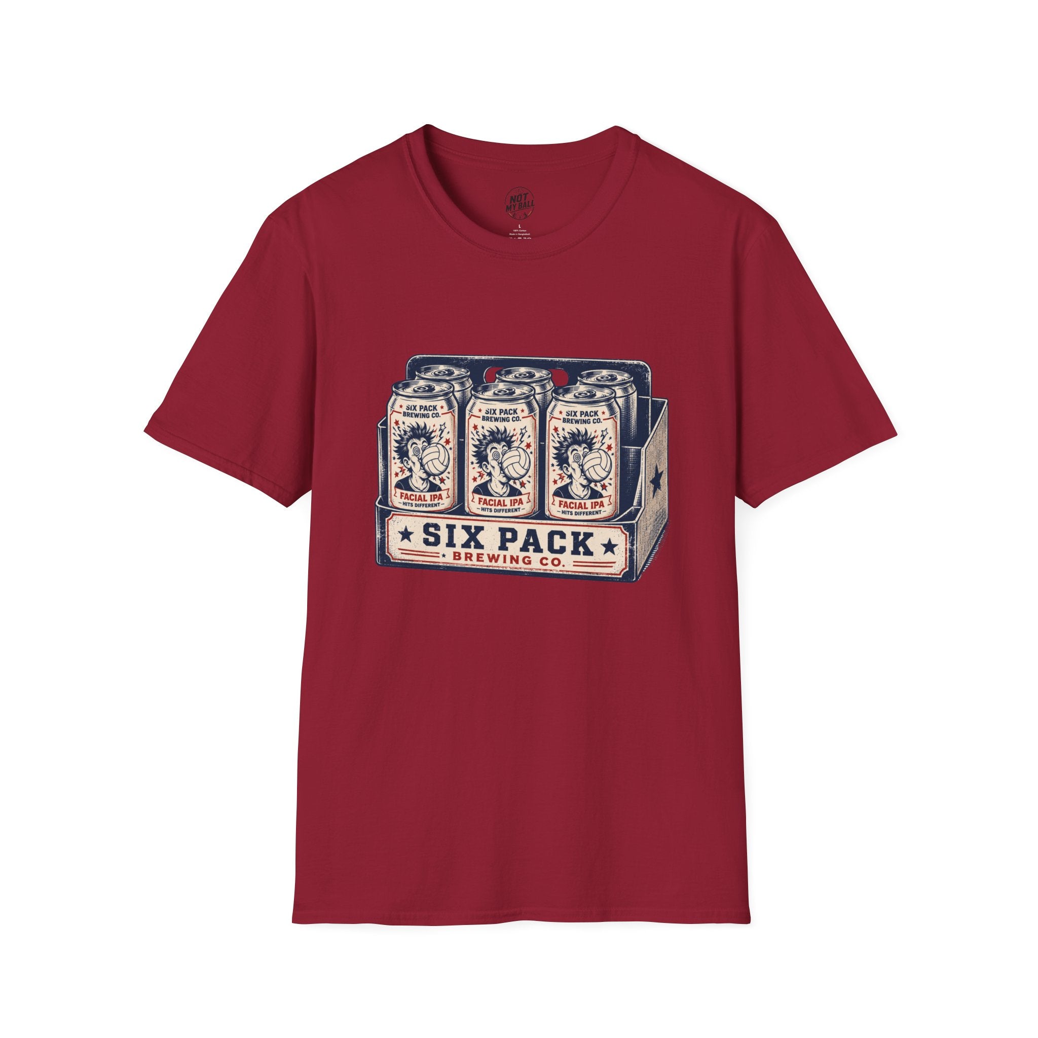 Six Pack IPA Volleyball T-Shirt