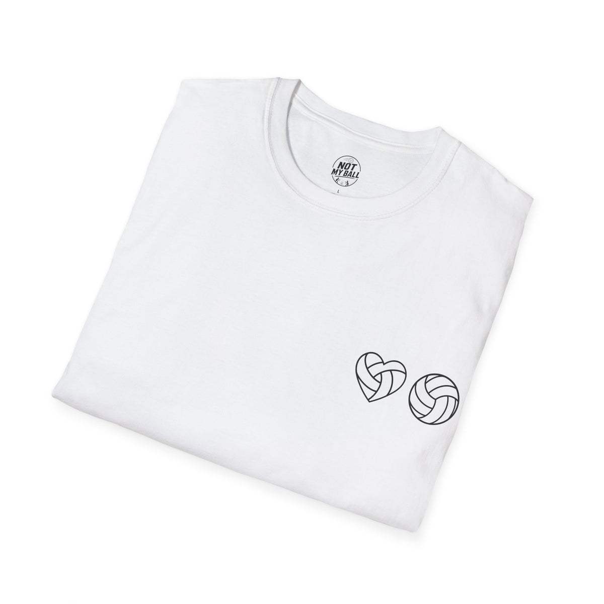 Volleyball Heart T-Shirt
