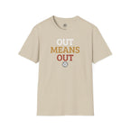 Out Means Out Volleyball T-Shirt