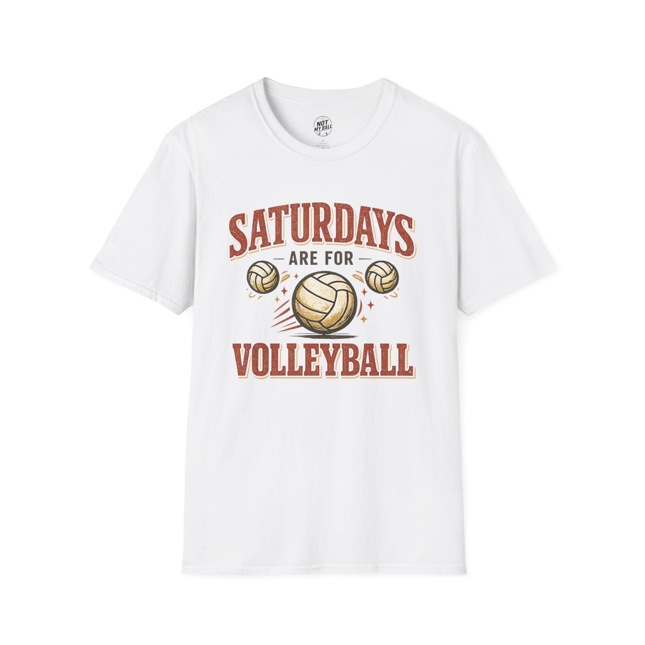 Saturdays Are For Volleyball T-Shirt