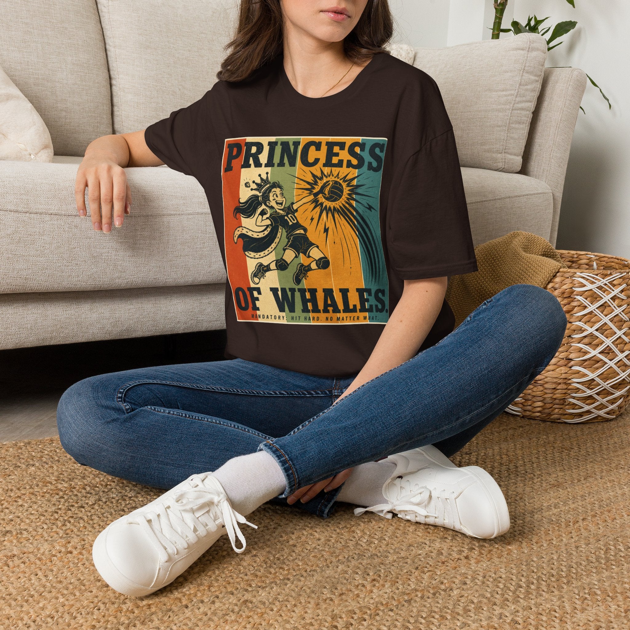 Princess of Whales Volleyball T-Shirt