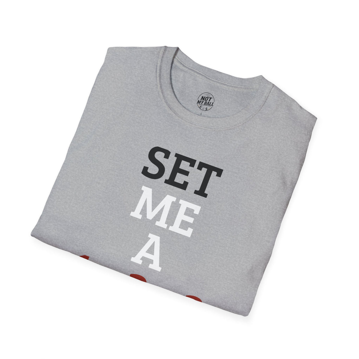 Set Me a 123 Volleyball T-Shirt