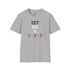 Set Me a 123 Volleyball T-Shirt
