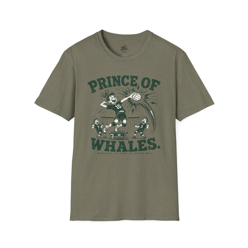 Prince of Whales 2 Volleyball T-Shirt