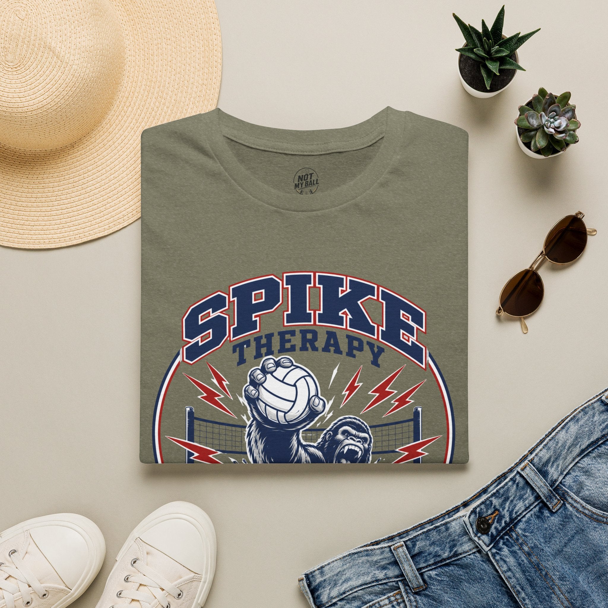 Spike Therapy Volleyball T-Shirt