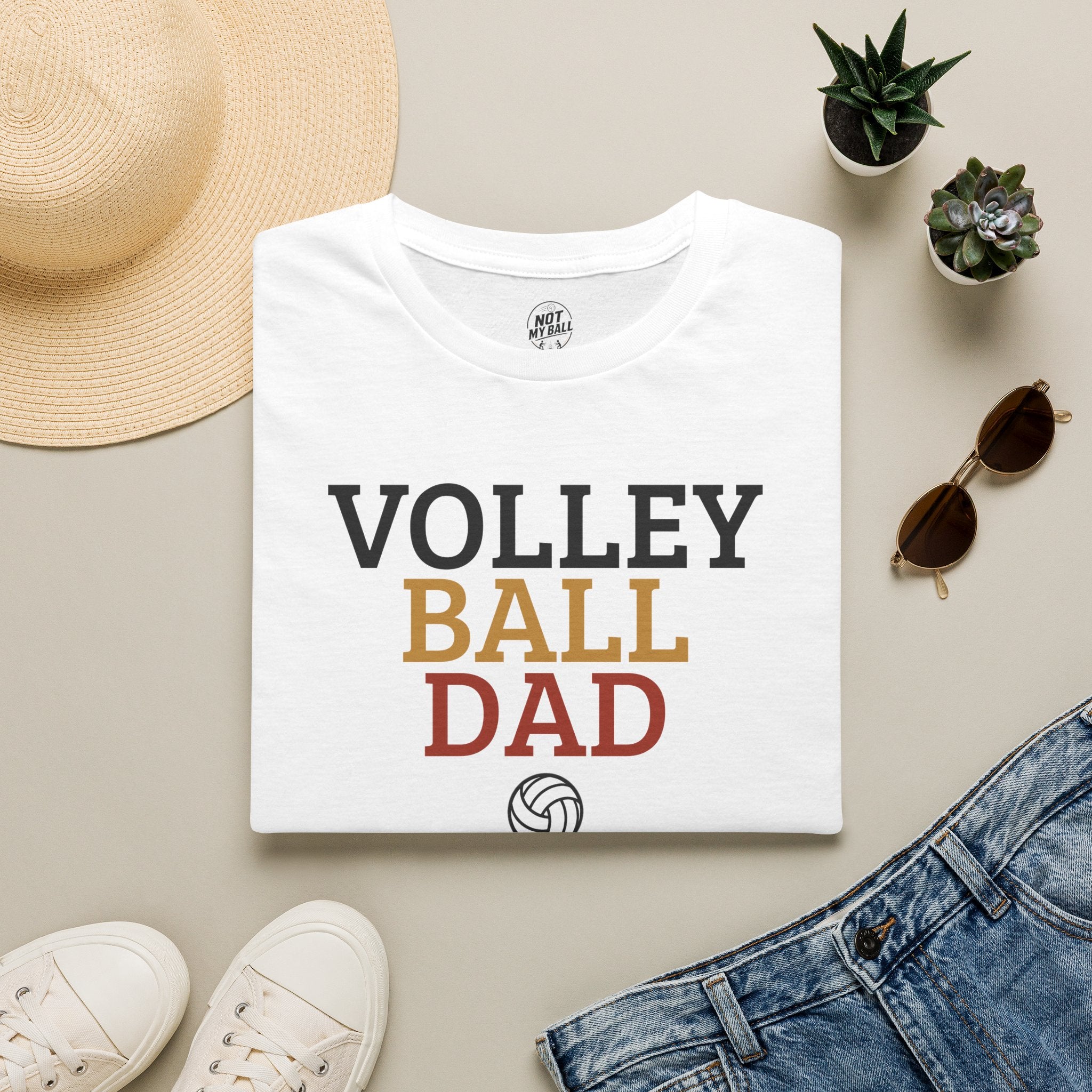Volleyball Dad T-Shirt