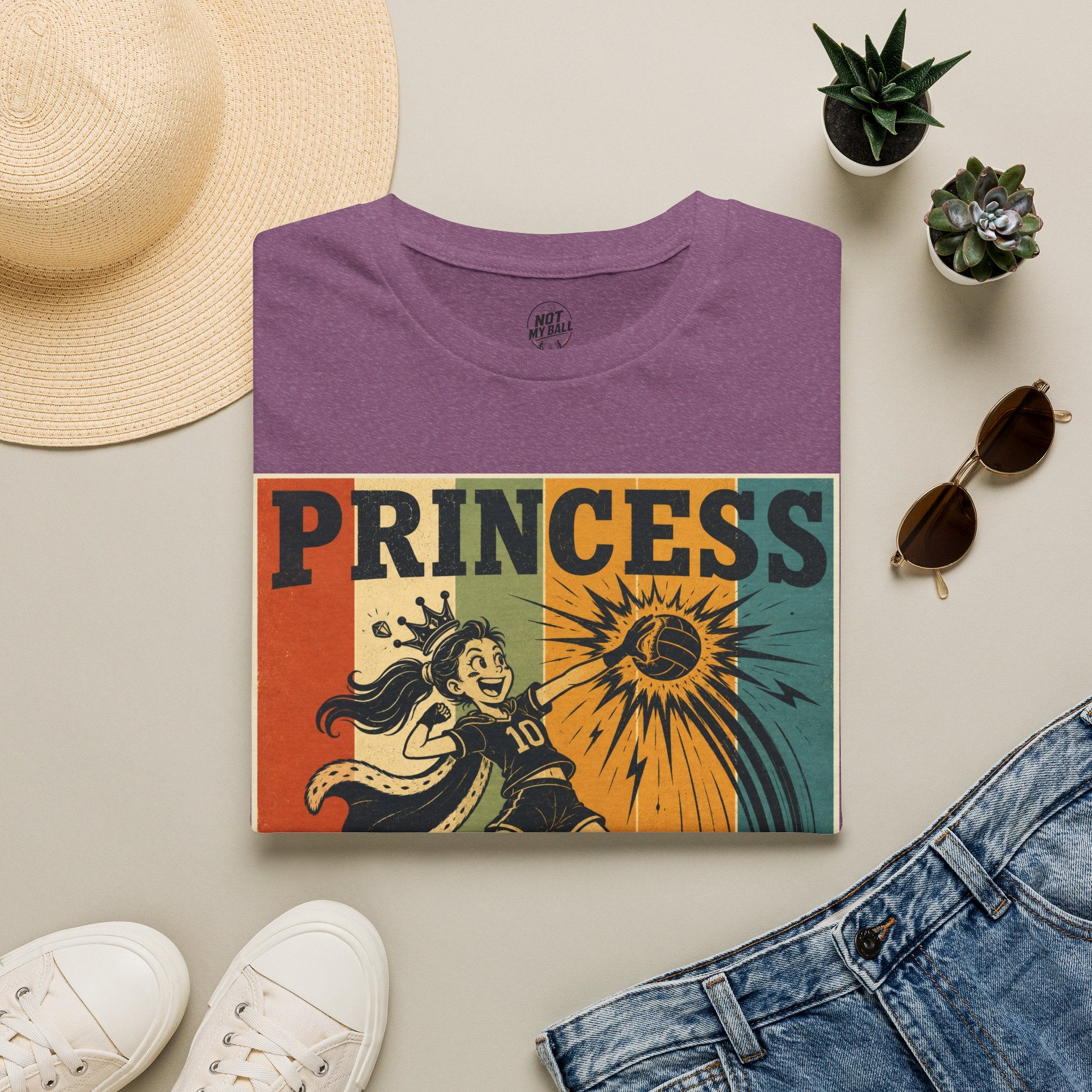 Princess of Whales Volleyball T-Shirt