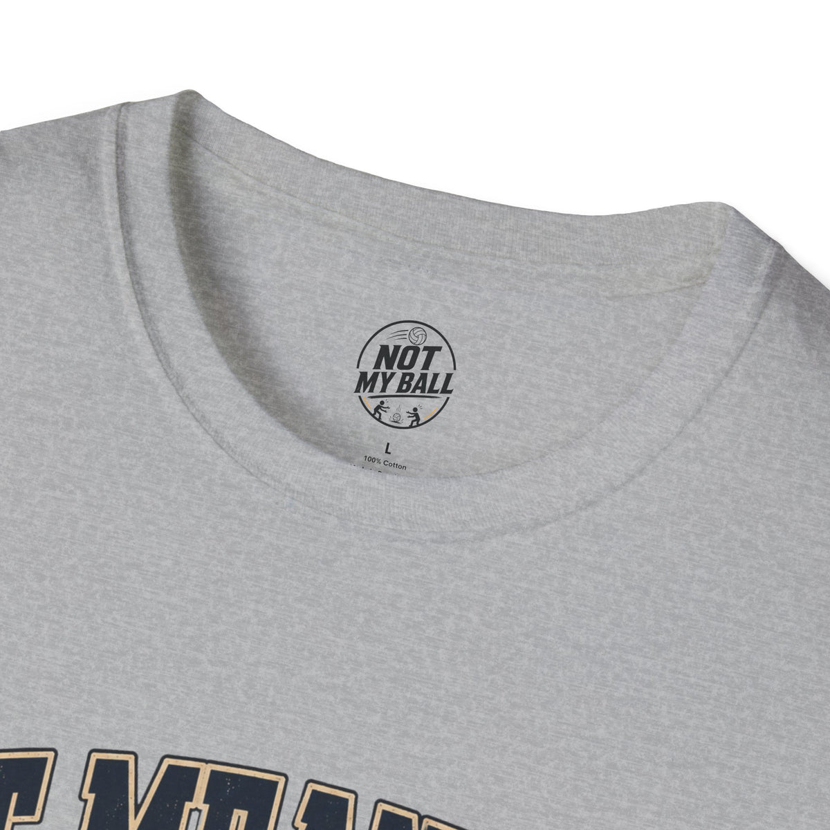 Out Means Out Duck Volleyball T-Shirt