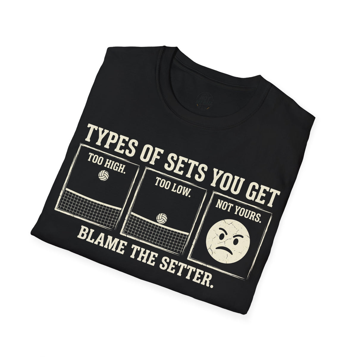 Types of Set Volleyball T-Shirt