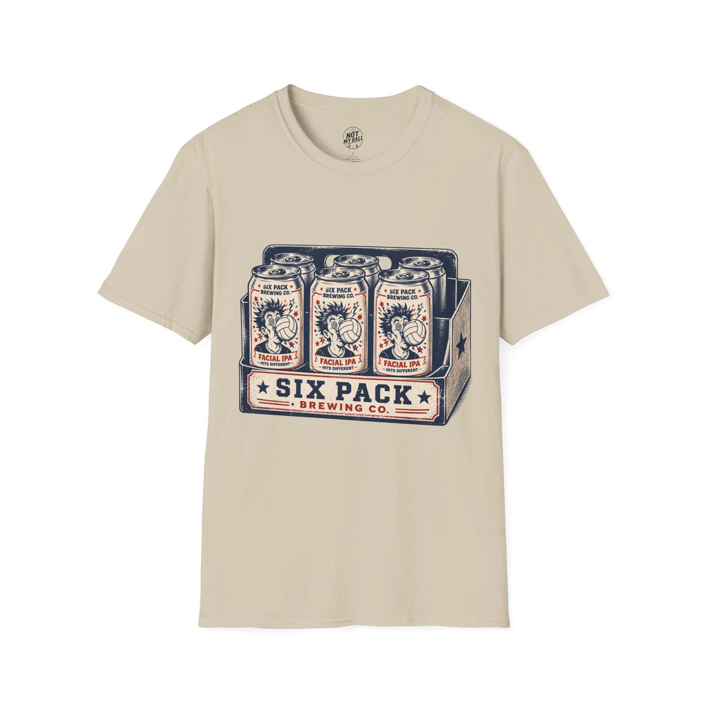 Six Pack IPA Volleyball T-Shirt