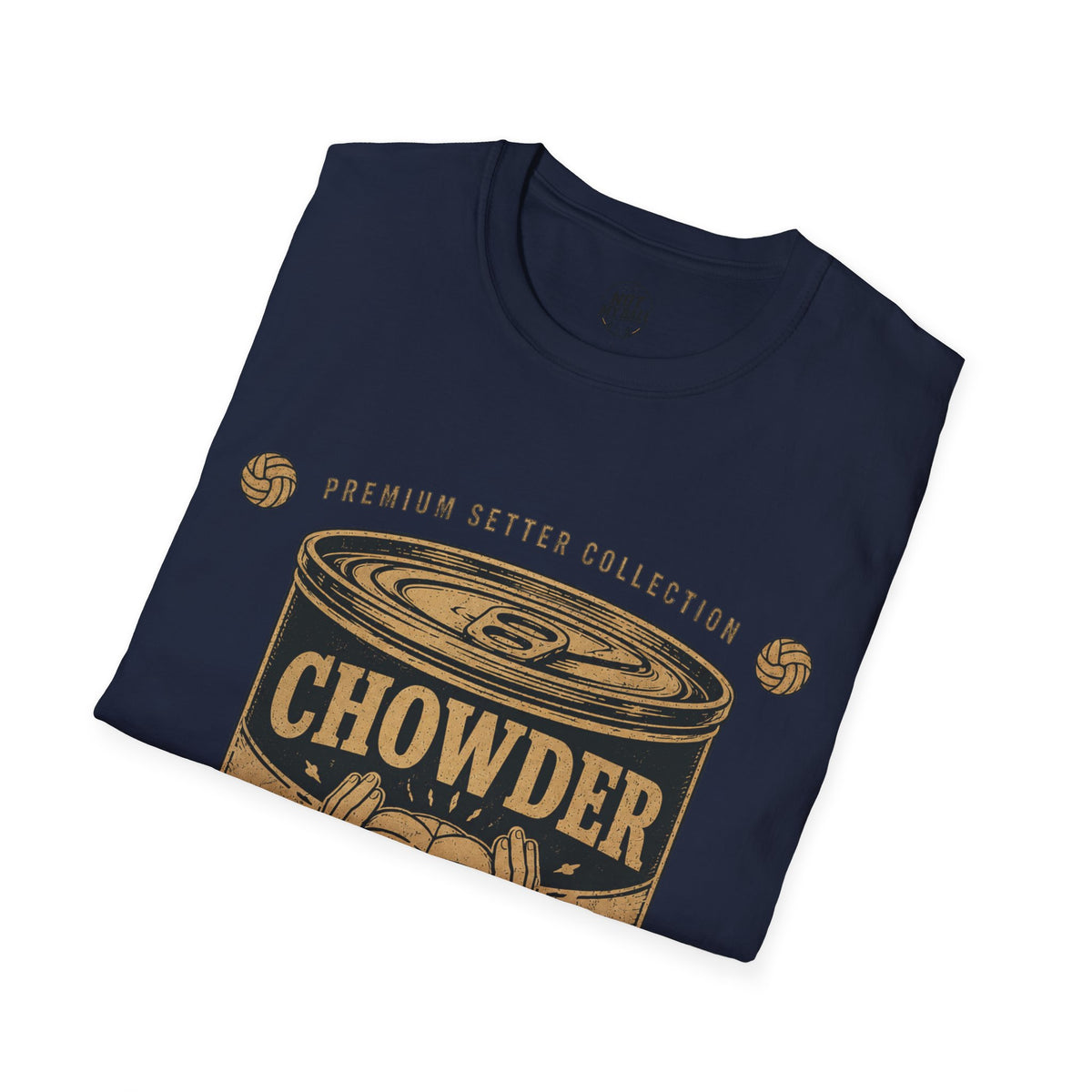 Chowder Can Volleyball T-Shirt
