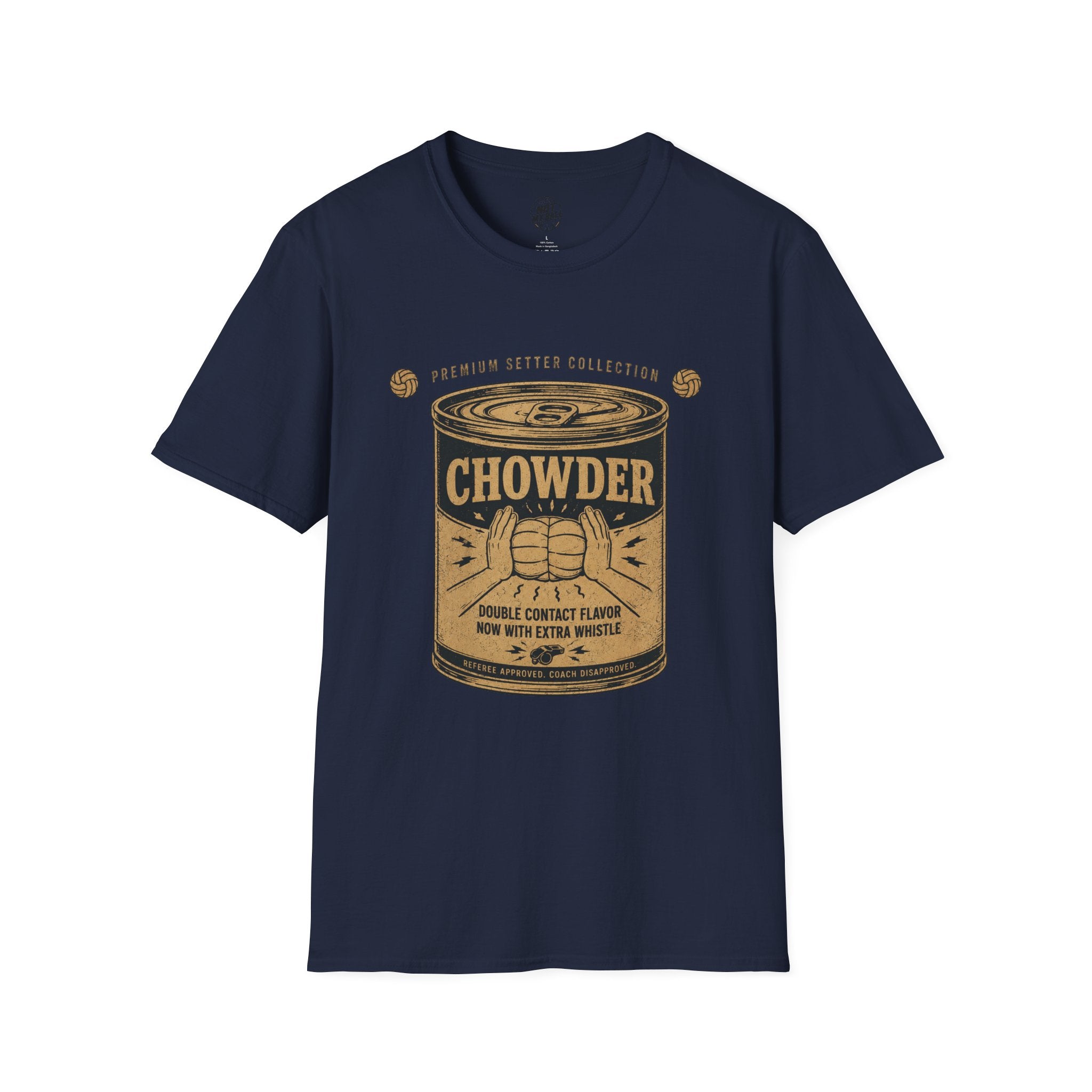 Chowder Can Volleyball T-Shirt