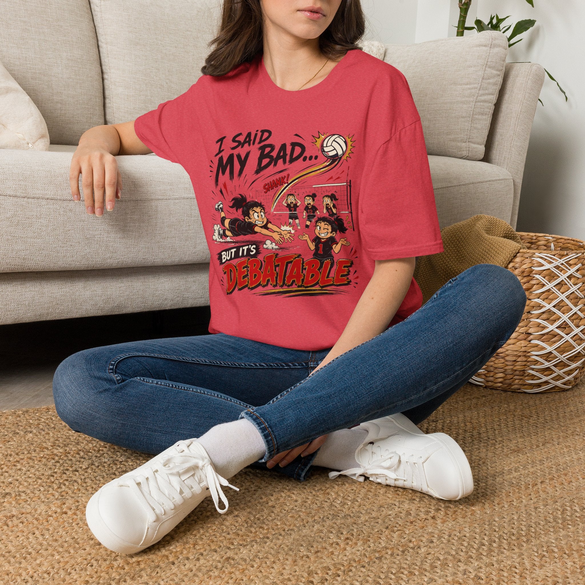 I Said My Bad Volleyball T-Shirt