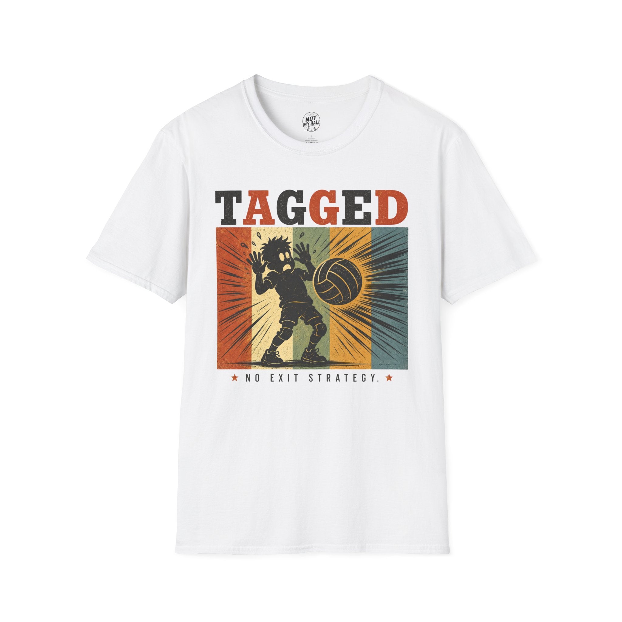 Tagged No Exit Volleyball T-Shirt