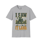 I Saw It Land - Mom Volleyball T-Shirt