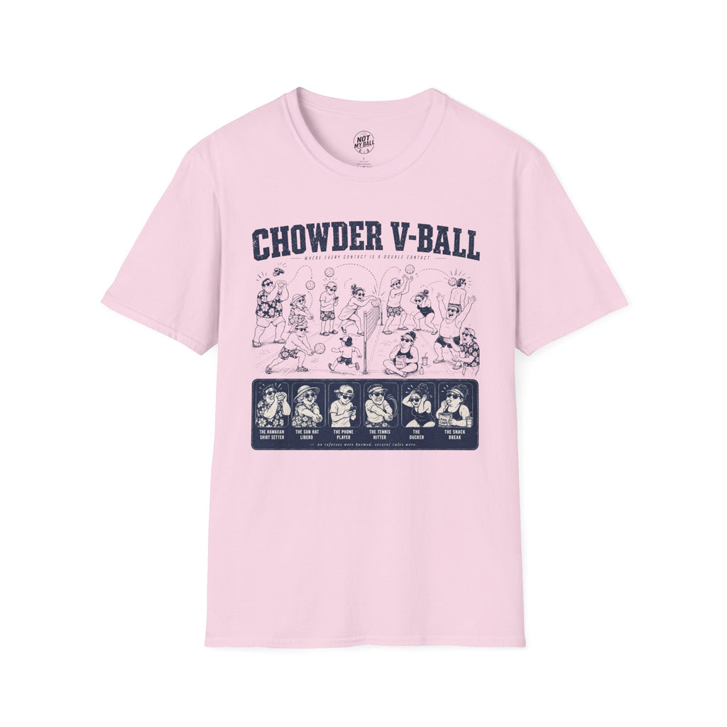 Chowder Resort Volleyball T-Shirt