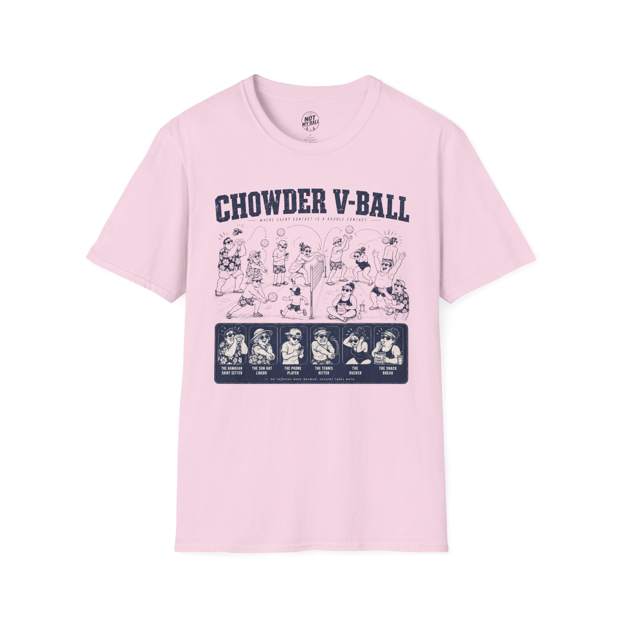 Chowder Resort Volleyball T-Shirt