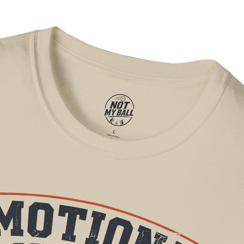Emotional Support Volleyball T-Shirt