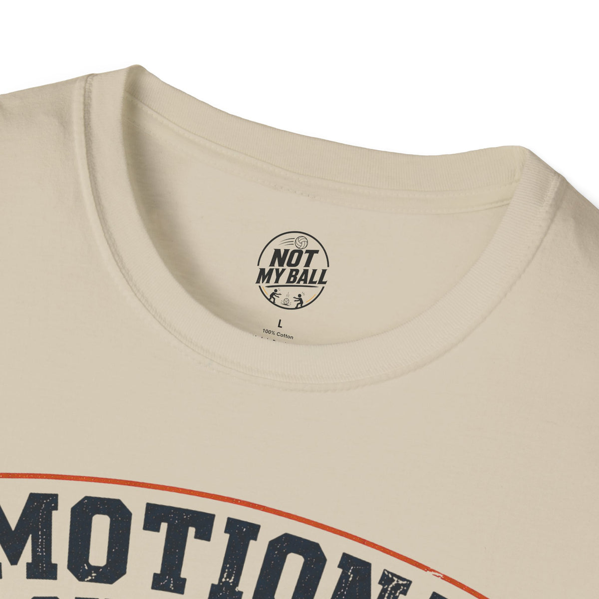 Emotional Support Volleyball T-Shirt