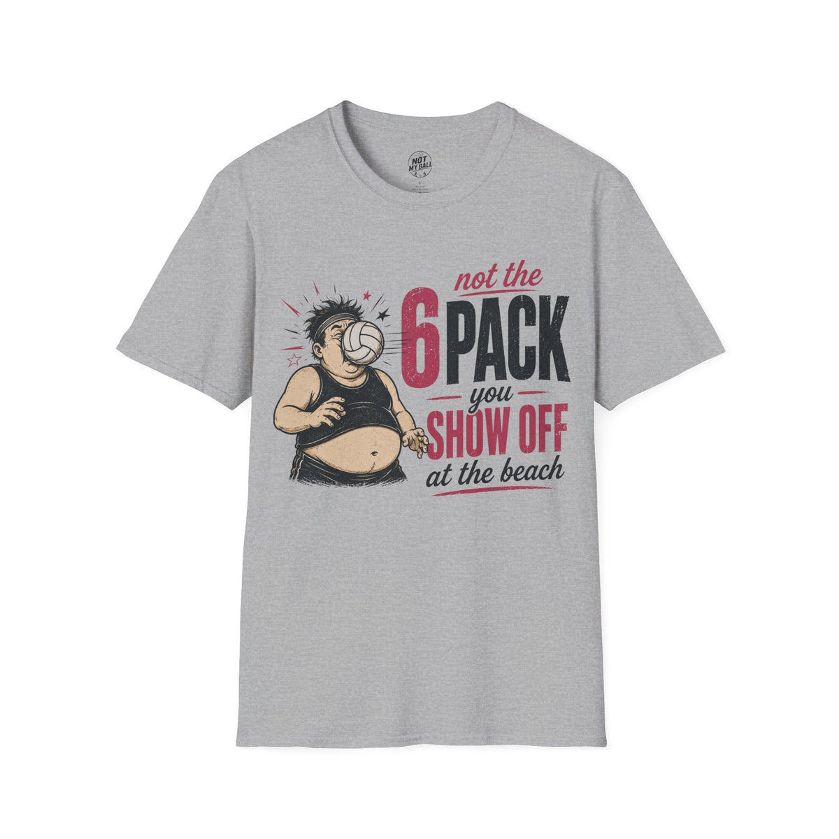 Six Pack Volleyball T-Shirt