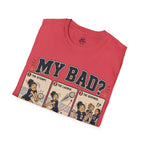 My Bad Debatable - Girls Volleyball T-Shirt