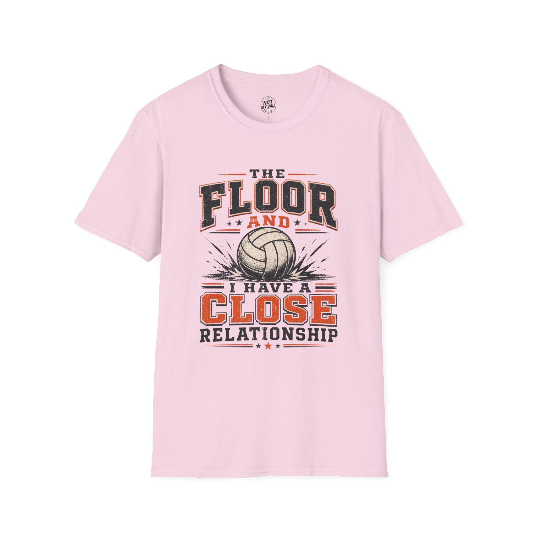The Floor and I Volleyball T-Shirt