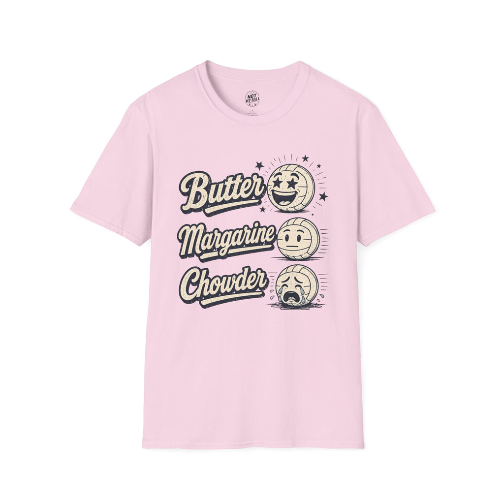 Butter Margarine Chowder Volleyball T-Shirt