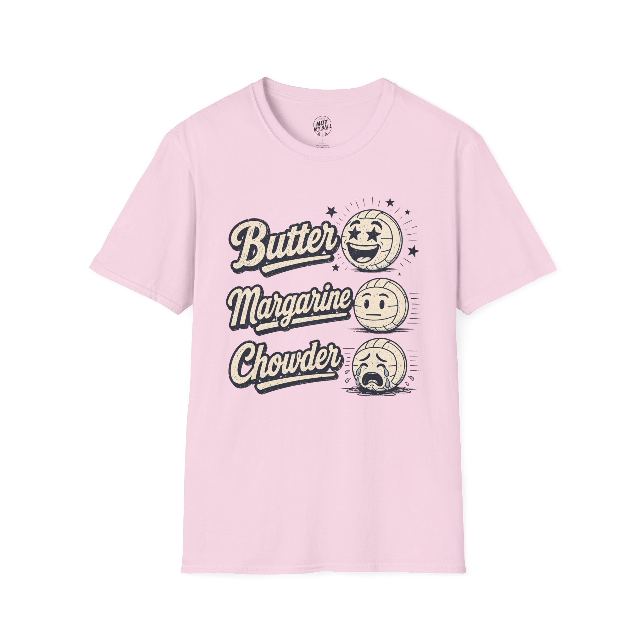 Butter Margarine Chowder Volleyball T-Shirt