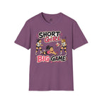 Short Girl Big Game Volleyball T-Shirt