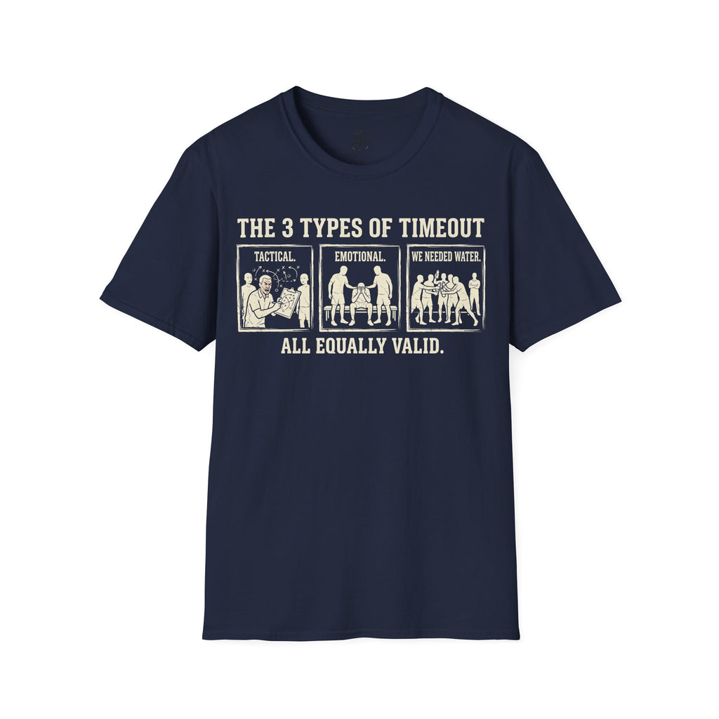 Types of Timeout Volleyball T-Shirt