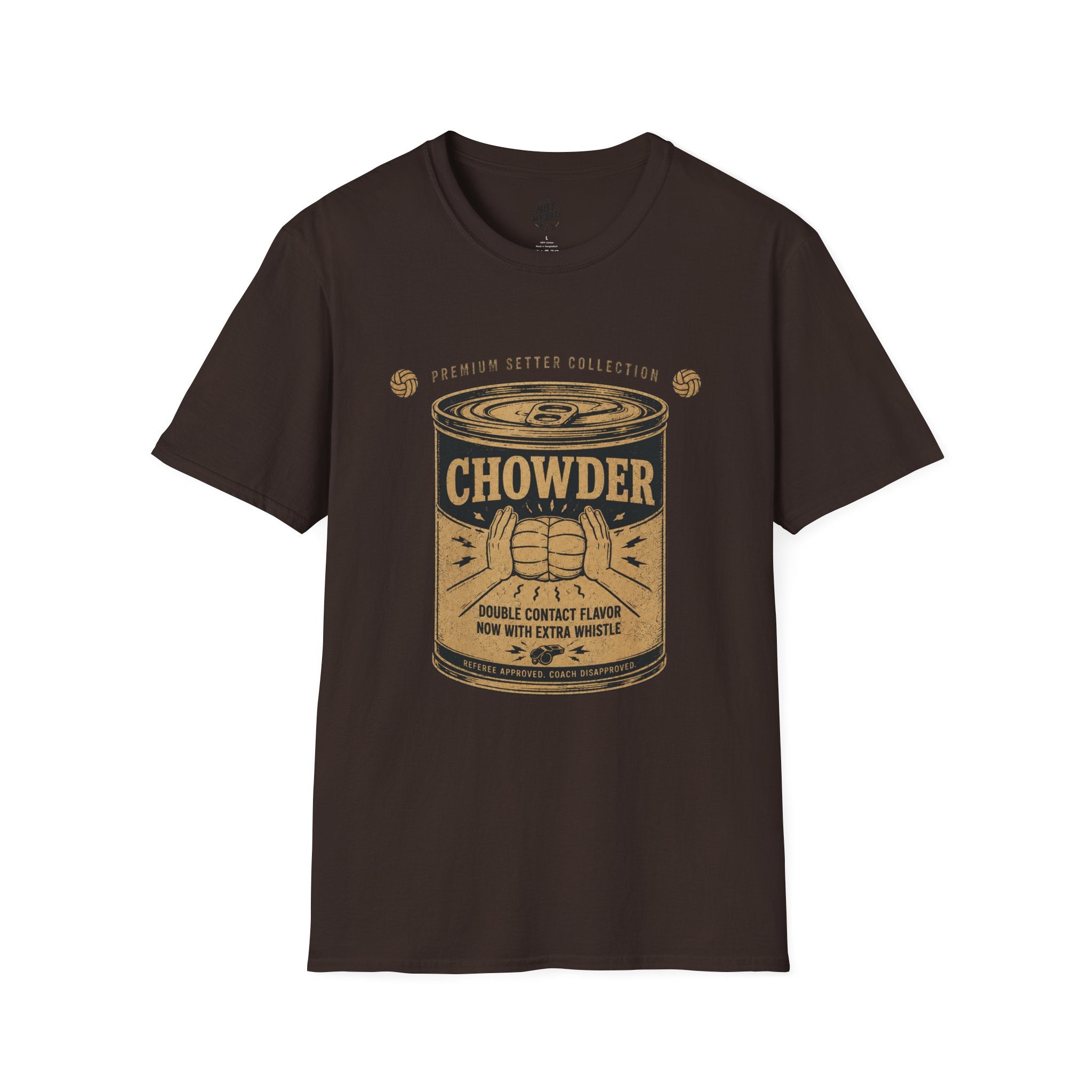 Chowder Can Volleyball T-Shirt