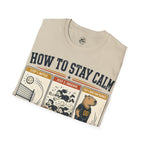 How To Stay Calm Volleyball T-Shirt