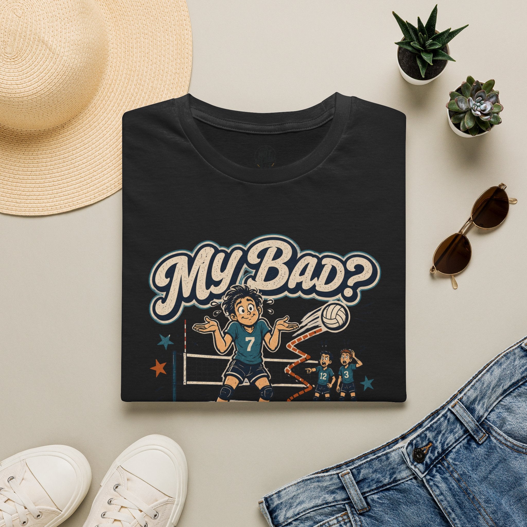 My Bad Debatable - Boys Volleyball T-Shirt
