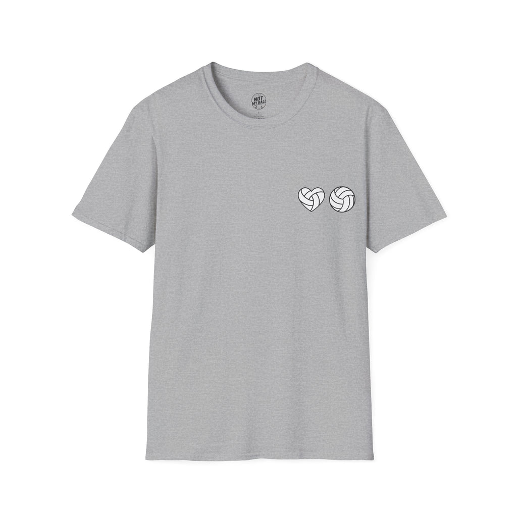 Volleyball Heart T-Shirt