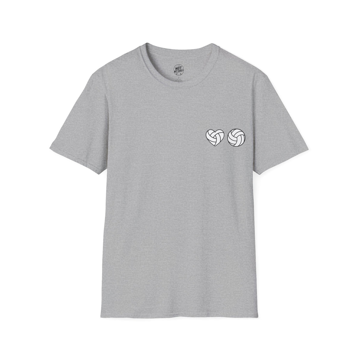 Volleyball Heart T-Shirt