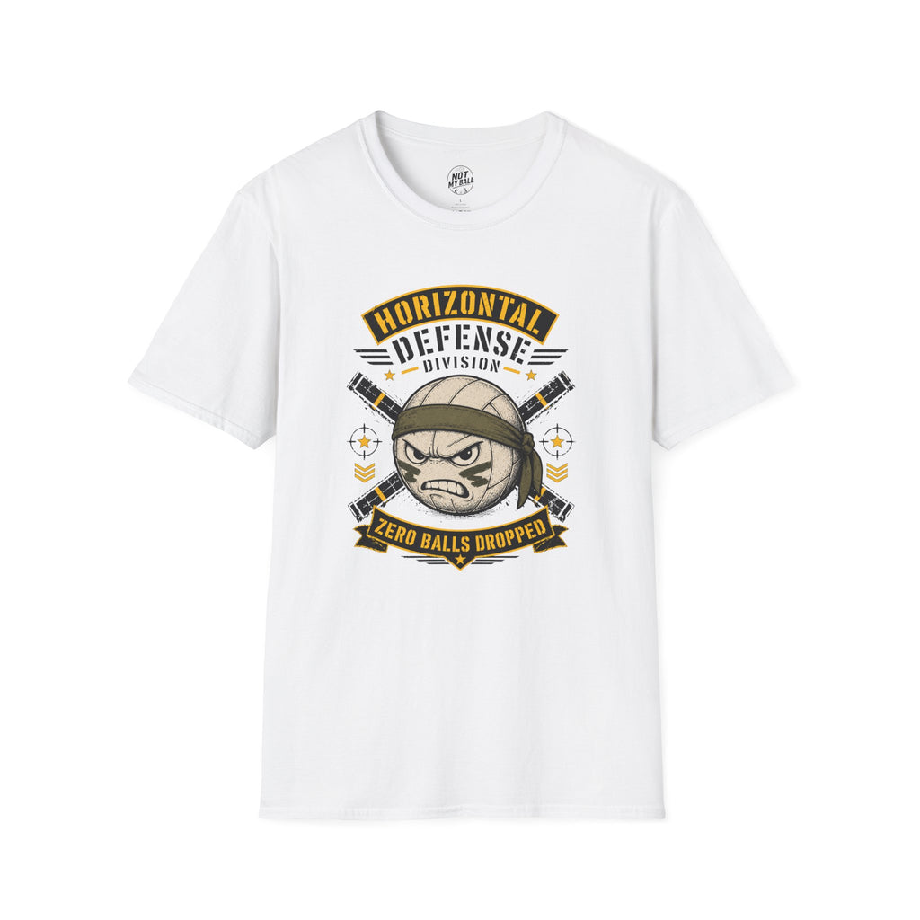 Horizontal Defense Volleyball T-Shirt