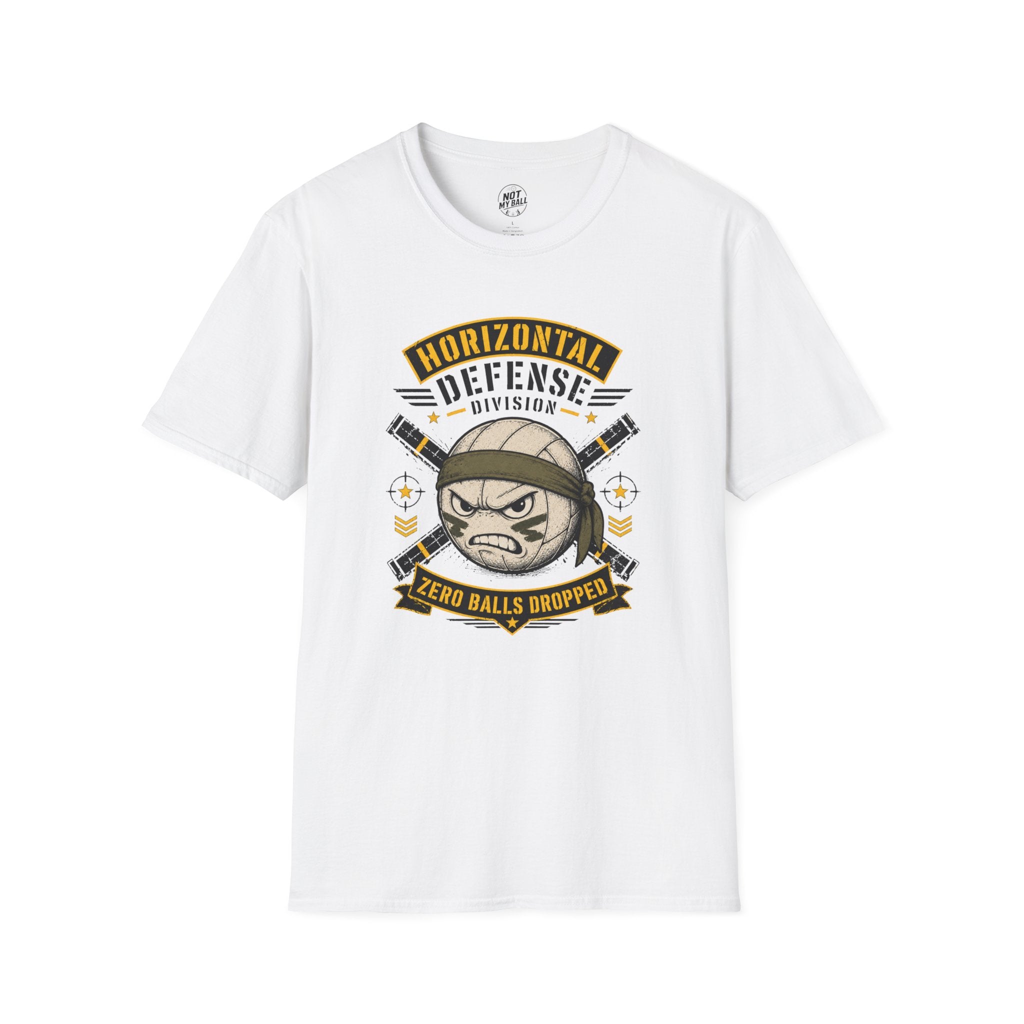 Horizontal Defense Volleyball T-Shirt