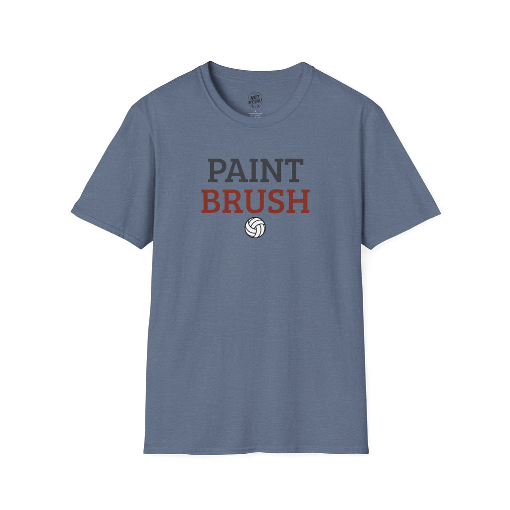 Paintbrush Volleyball T-Shirt