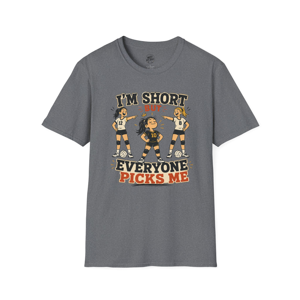 Short But Picked Volleyball T-Shirt