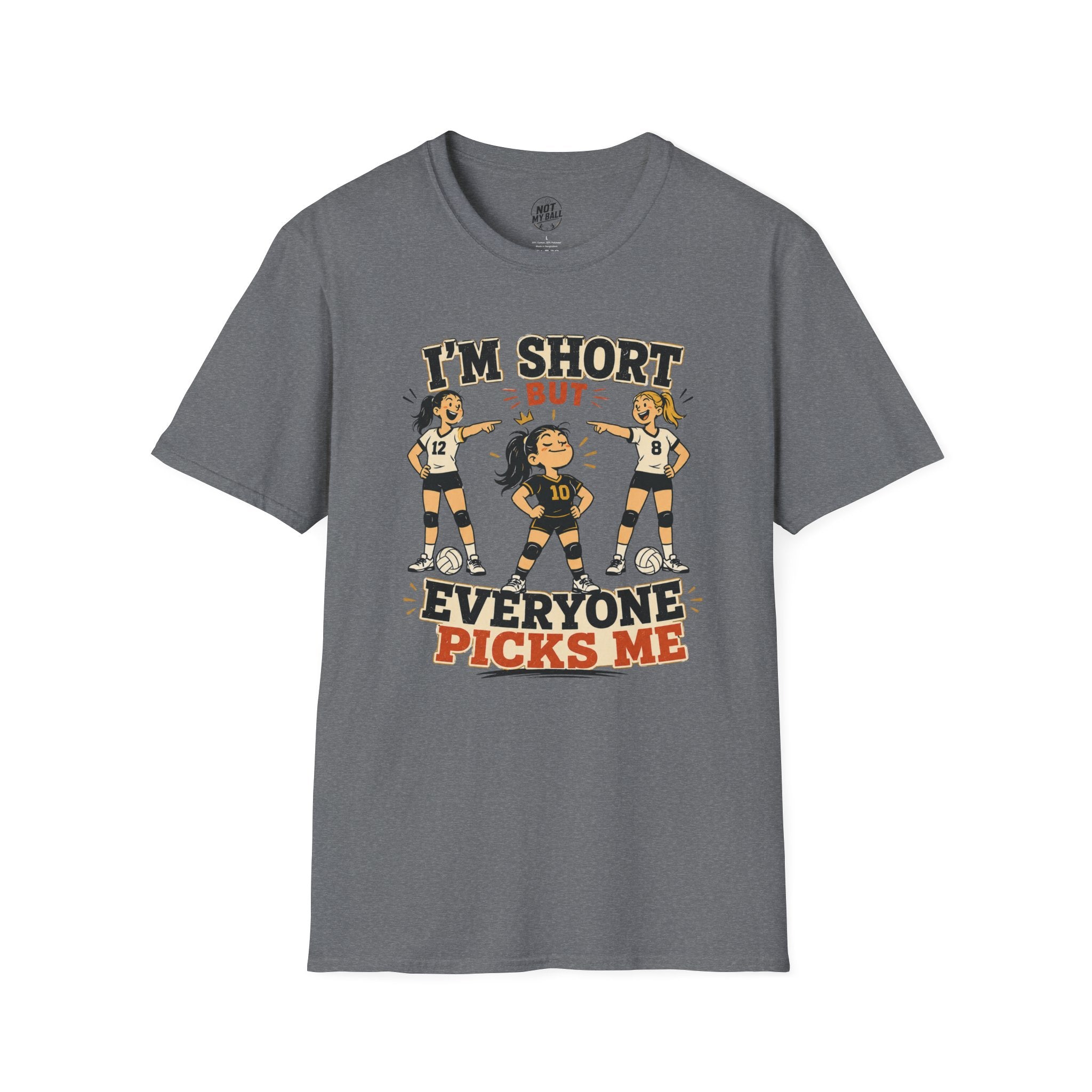 Short But Picked Volleyball T-Shirt
