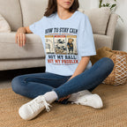 How To Stay Calm Volleyball T-Shirt