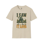 I Saw It Land - Mom Volleyball T-Shirt